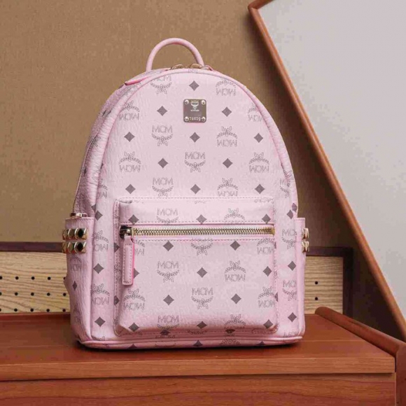 MCM スターク ライトミストピンク スモール クラシックモノグラム ピンク MMK6SVE37CO001 サイズ:33x26x13cm MCM スターク ライトミストピンク スモール クラシックモノグラム ピンク MMK6SVE37CO001 サイズ:33x26x13cm