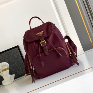 Prada 进口ナイロン リュック ナイロン ブラック 1BZ081 サイズ:29x24.5x12cm