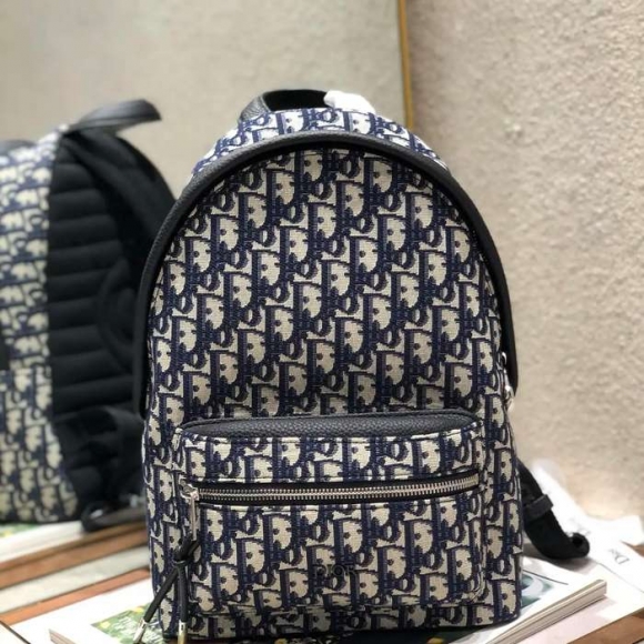 Dior オブリーク リュック オブリーク ブルー 212 サイズ:36x29x14cm Dior オブリーク リュック オブリーク ブルー 212 サイズ:36x29x14cm
