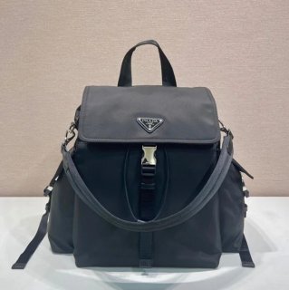 Prada クラシック ナイロン ショルダーストラップ ナイロン ブラック 2VZ118 サイズ:39x37x20cm Prada クラシック ナイロン ショルダーストラップ ナイロン ブラック 2VZ118 サイズ:39x37x20cm