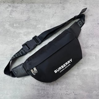 BURBERRY ECONYL素材ウエストバッグ サイズ:31x16x7.5cm