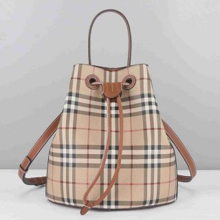 BURBERRY 59611 ブラウン 斜め掛けバッグ クラシックチェック 26x26x16cm サイズ:26x26x16cm