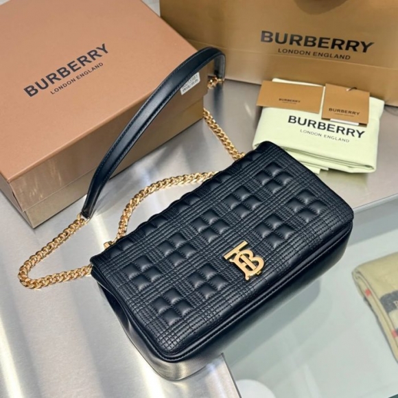 BURBERRY 5981 ラムレザー 斜め掛けバッグ TB 28x17cm サイズ:28x17cm BURBERRY 5981 ラムレザー 斜め掛けバッグ TB 28x17cm サイズ:28x17cm