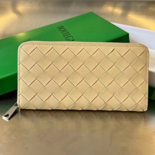 BOTTEGA VENETA BV 593217 メンズ編み財布 クラシック編み牛皮 19x10cm サイズ:19x10cm