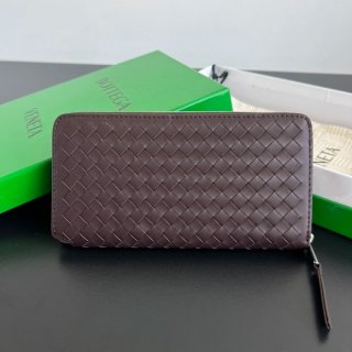 BOTTEGA VENETA BV 814680 新作細編み財布 牛皮 19x10cm サイズ:19x10cm