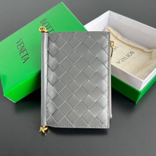 BOTTEGA VENETA BV 806078 ソリスティス 二つ折り財布 14.5x11cm サイズ:14.5x11cm