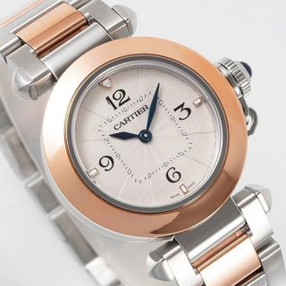 CARTIER W2PN0007 パンテール MM シルバー 成功者時計 大人気 CARTIER W2PN0007 パンテール MM シルバー 成功者時計 大人気