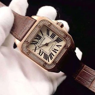 CARTIER サントス100 MM メンズ腕時計 人気モデル CARTIER サントス100 MM メンズ腕時計 人気モデル