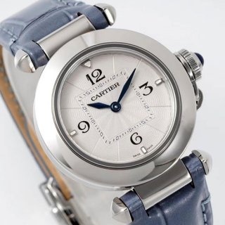 CARTIER WSPA0021 パシャ 30mm 革バンド 池袋新品発見 CARTIER WSPA0021 パシャ 30mm 革バンド 池袋新品発見