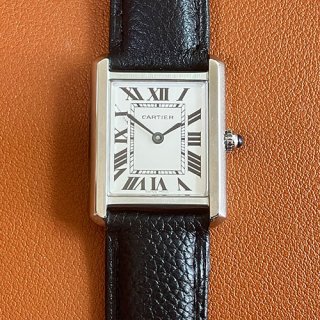 CARTIER WSTA0030 タンクソロ SM クォーツ 白文字盤 サファイヤクリスタル 最安値挑戦 CARTIER WSTA0030 タンクソロ SM クォーツ 白文字盤 サファイヤクリスタル 最安値挑戦
