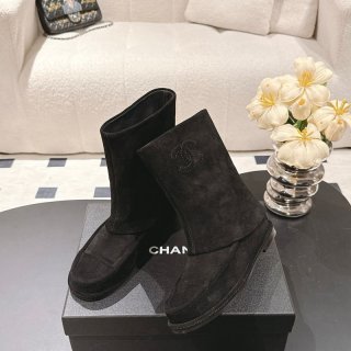 【CHANEL】25Cブーツレディース