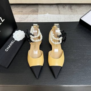 【CHANEL】25Pバレエシューズレディース