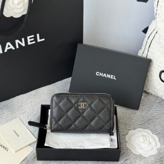 CHANEL 3686 0112 25c ラージジッピー長財布 カヴィア粒革 サイズ:12x8x2cm CHANEL 3686 0112 25c ラージジッピー長財布 カヴィア粒革 サイズ:12x8x2cm