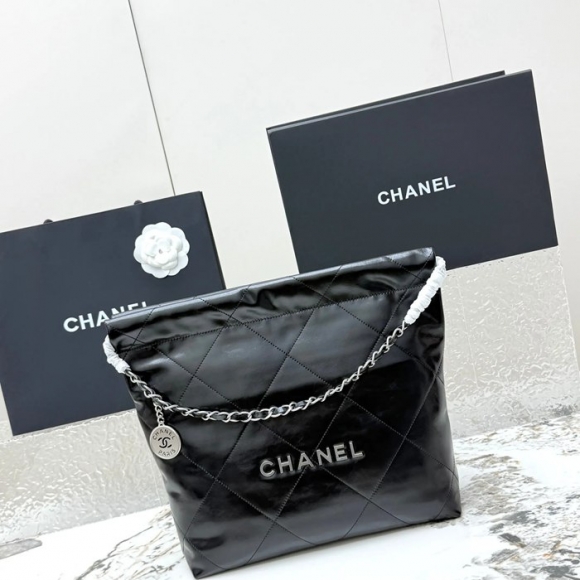 CHANEL AS3260 カーフレザー グレンチェック シルバー 斜め掛けバッグ クラシック 小 37×35×7cm サイズ:37×35×7cm CHANEL AS3260 カーフレザー グレンチェック シルバー 斜め掛けバッグ クラシック 小 37×35×7cm サイズ:37×35×7cm