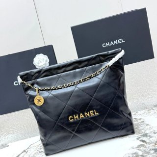 CHANEL AS3261 カーフレザー グレンチェック ゴールド 斜め掛けバッグ クラシック 中 42×36×8cm サイズ:42×36×8cm