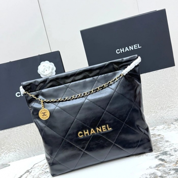 CHANEL AS3261 カーフレザー グレンチェック ゴールド 斜め掛けバッグ クラシック 中 42×36×8cm サイズ:42×36×8cm CHANEL AS3261 カーフレザー グレンチェック ゴールド 斜め掛けバッグ クラシック 中 42×36×8cm サイズ:42×36×8cm