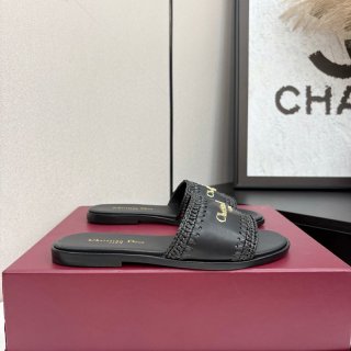 【DIOR】2026DWAYスリッポンレザーサンダルレディース 【DIOR】2026DWAYスリッポンレザーサンダルレディース