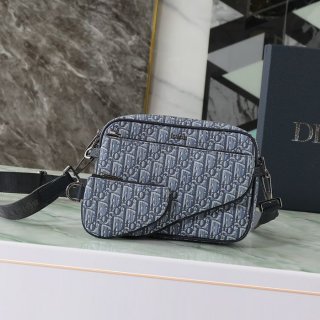 DIOR サドル3点セットハンドバッグ オブリーク サイズ:23x16cm