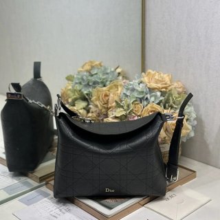 DIOR 1412 レター、パッチワーク ブラック、ゴールド ショルダーバッグ、ハンドバッグ 中 小 33.0x27.0x9.0cm サイズ:33x27cm