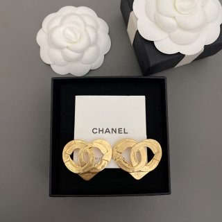 シャネル スタイル ピアス ハート