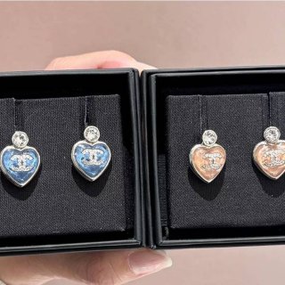 シャネル スタイル ピアス ハート