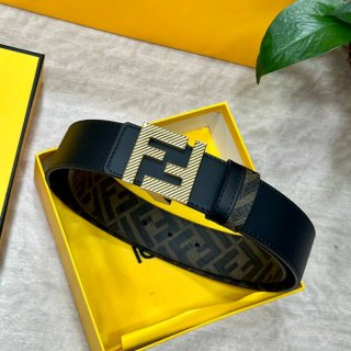 フェンディ メンズ ベルト 両面用 4.0cm