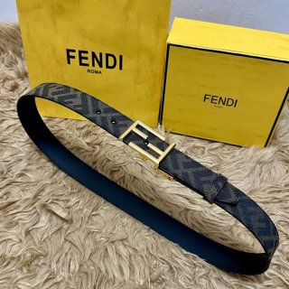 フェンディ メンズ ベルト FF 3.5cm