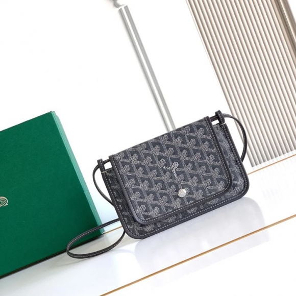 GOYARD 5509 グレー 斜め掛けバッグ、封筒バッグ、ハンドバッグ 小 20.5x14x2.5cm サイズ:20.5x14x2.5cm GOYARD 5509 グレー 斜め掛けバッグ、封筒バッグ、ハンドバッグ 小 20.5x14x2.5cm サイズ:20.5x14x2.5cm