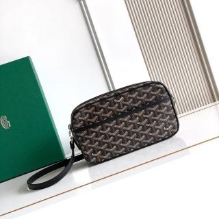 GOYARD 8304 ブラック 斜め掛けバッグ、ハンドバッグ、ハンドバッグ クラシック 22x13x6.5cm サイズ:22x13x6.5cm
