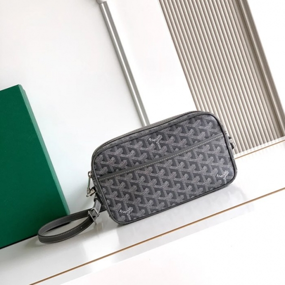 GOYARD 8304 グレー 斜め掛けバッグ、ハンドバッグ、ハンドバッグ クラシック 22x13x6.5cm サイズ:22x13x6.5cm GOYARD 8304 グレー 斜め掛けバッグ、ハンドバッグ、ハンドバッグ クラシック 22x13x6.5cm サイズ:22x13x6.5cm