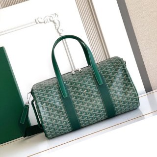 GOYARD バレル40 スポーツトラベルバッグ 緑 サイズ:40x23x23cm
