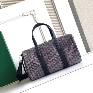 GOYARD バレル40 スポーツトラベルバッグ 青 サイズ:40x23x23cm