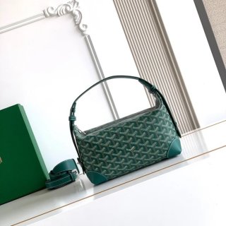 GOYARD 8031 グリーン 化粧ポーチ、ハンドバッグ ボーイング 24x13x12cm サイズ:24x13x12cm