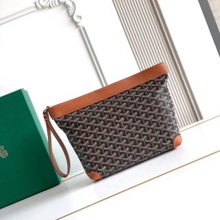 GOYARD コンティハンドバッグ 棕 サイズ:24x22x6.5cm