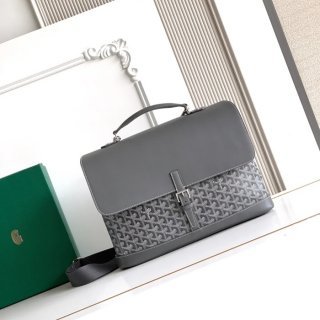 GOYARD シタディン 小メッセンジャー グレー サイズ:38x33cm