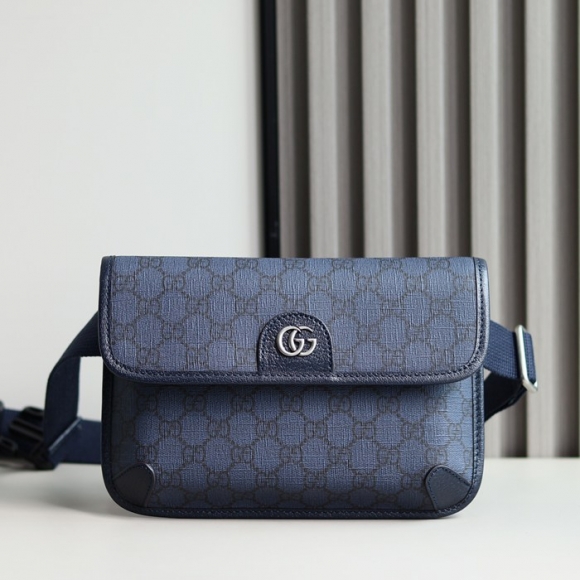 GUCCI オフィディア ウエストバッグ 濃青 サイズ:23.9x17x3.6cm GUCCI オフィディア ウエストバッグ 濃青 サイズ:23.9x17x3.6cm