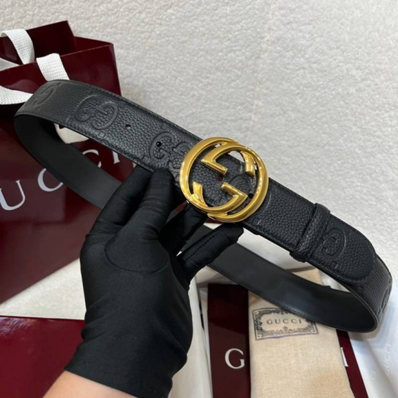 グッチ メンズ ベルト GG 3.8cm
