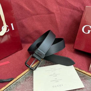 グッチ メンズ ベルト GG 3.5cm