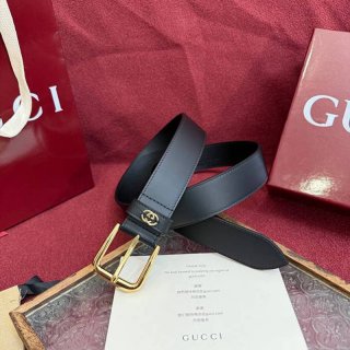 グッチ メンズ ベルト GG 3.5cm