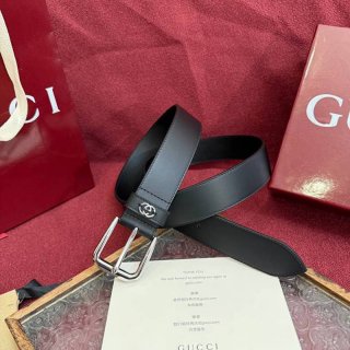 グッチ メンズ ベルト GG 3.5cm