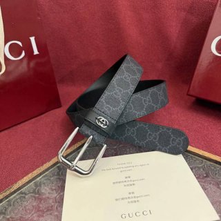 グッチ メンズ ベルト GG 3.5cm