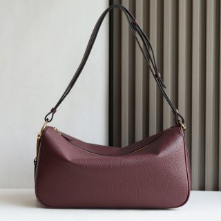 GUCCI 862530 カーフレザー、レザー レッド ショルダーバッグ 馬銜 38cm サイズ:8X20X15cm