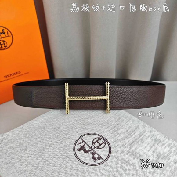 エルメス メンズ ベルト 両面用 38mm