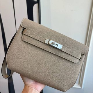 HERMES ケリー デペッシュ 25 クラッチバッグ トゴ革 ショルダーストラップ付き サイズ: