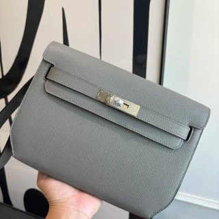 HERMES ケリー デペッシュ 25 クラッチバッグ エプソム革 ショルダーストラップ付き サイズ: