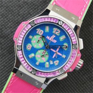 HUBLOT ビッグバン 全面赤ピンクダイヤベゼル HUBLOT ビッグバン 全面赤ピンクダイヤベゼル