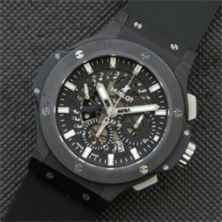 HUBLOT ビッグバン 真っ黒スケルトン文字盤 高級レプリカ商品 HUBLOT ビッグバン 真っ黒スケルトン文字盤 高級レプリカ商品