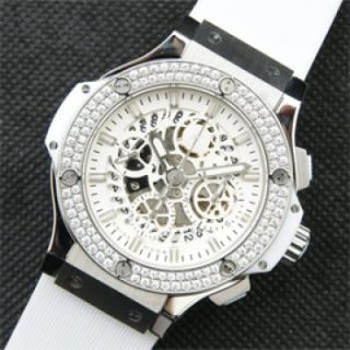 HUBLOT アエロバン オールホワイト 311.SE.2010.RW.1104.JS SS 完成度完璧 HUBLOT アエロバン オールホワイト 311.SE.2010.RW.1104.JS SS 完成度完璧
