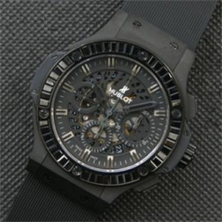 HUBLOT アエロバン 全面ブラック スケルトン文字盤 丁寧な対応店舗 HUBLOT アエロバン 全面ブラック スケルトン文字盤 丁寧な対応店舗
