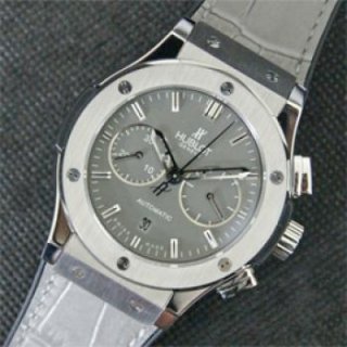 HUBLOT クラシックフュージョン 自動巻き シルバー革ベルト 対応迅速 HUBLOT クラシックフュージョン 自動巻き シルバー革ベルト 対応迅速